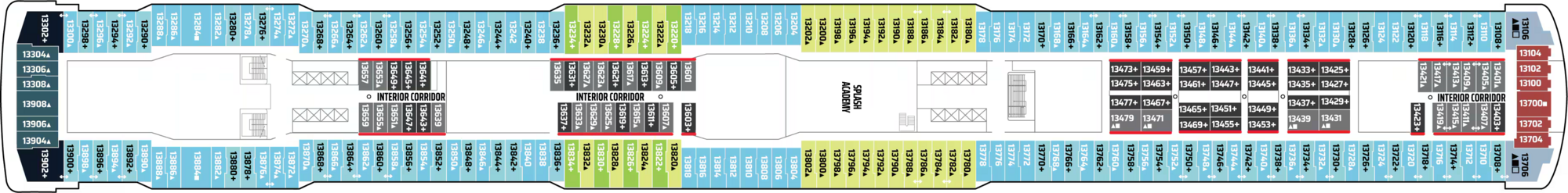Deck 13 plan
